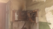 В Опсе ранним утром горел дом (фото)