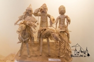 Соломенные воины в музее Браслава